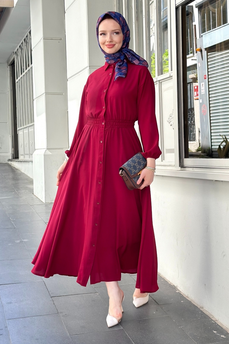 Elar Kırmızı Elbise