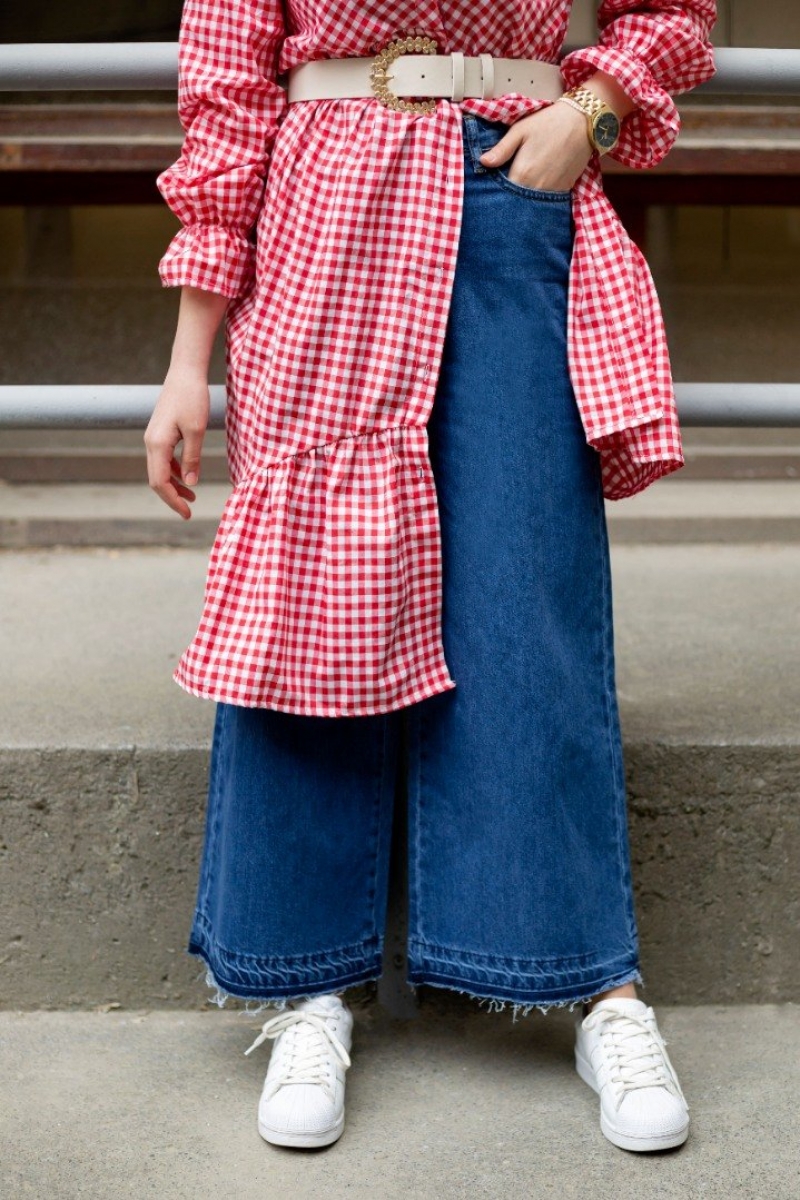 Elinor Mavi Kot Pantolon