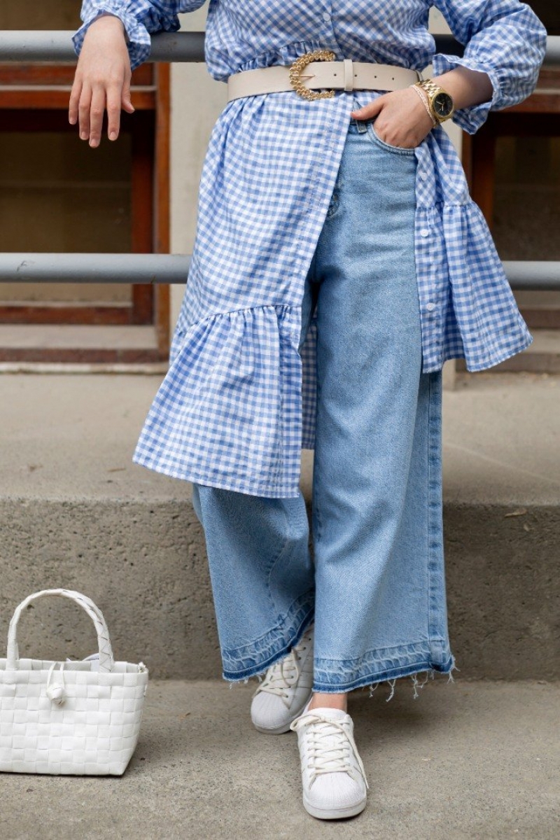 Elinor Açık Mavi Kot Pantolon