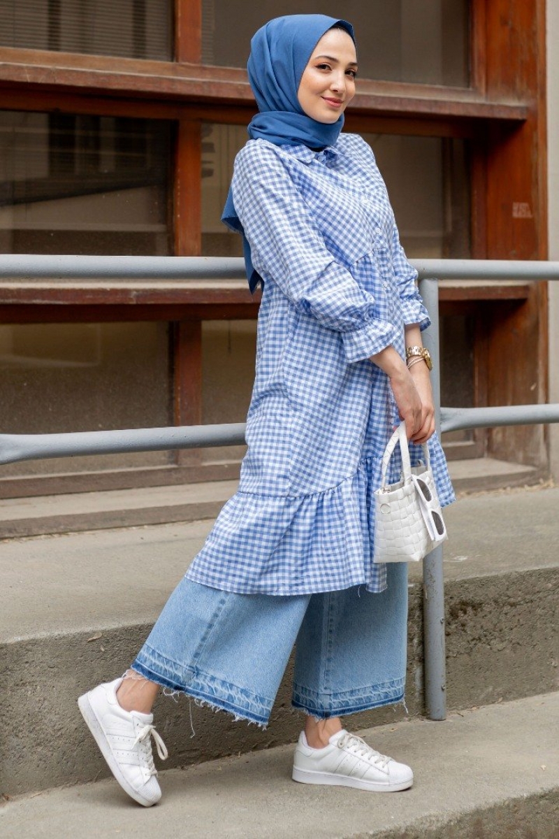 Elinor Açık Mavi Kot Pantolon