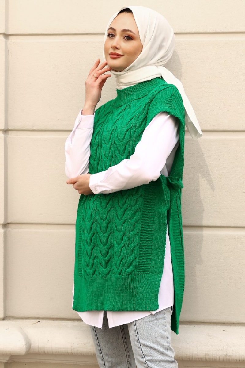 Elis Yeşil Süveter