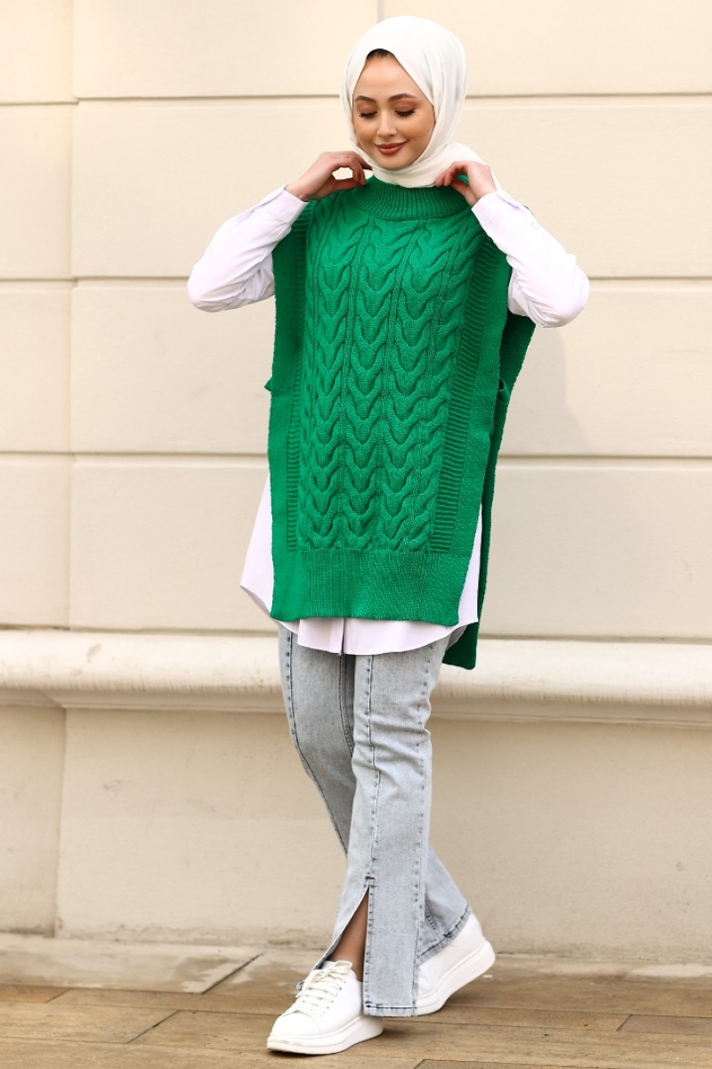 Elis Yeşil Süveter