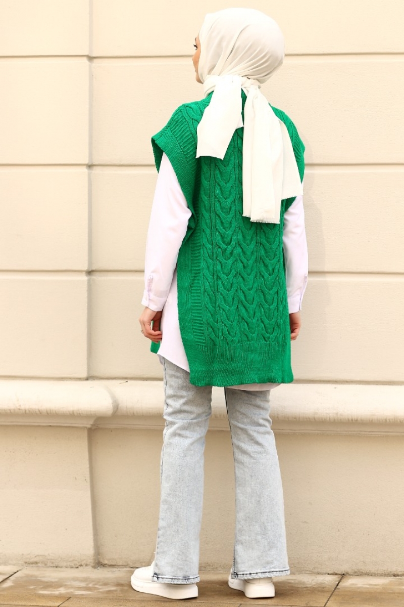 Elis Yeşil Süveter