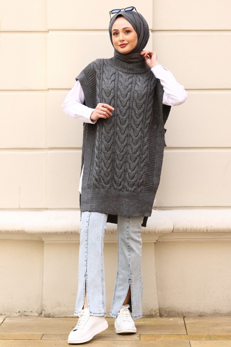 Elis Antrasit Süveter