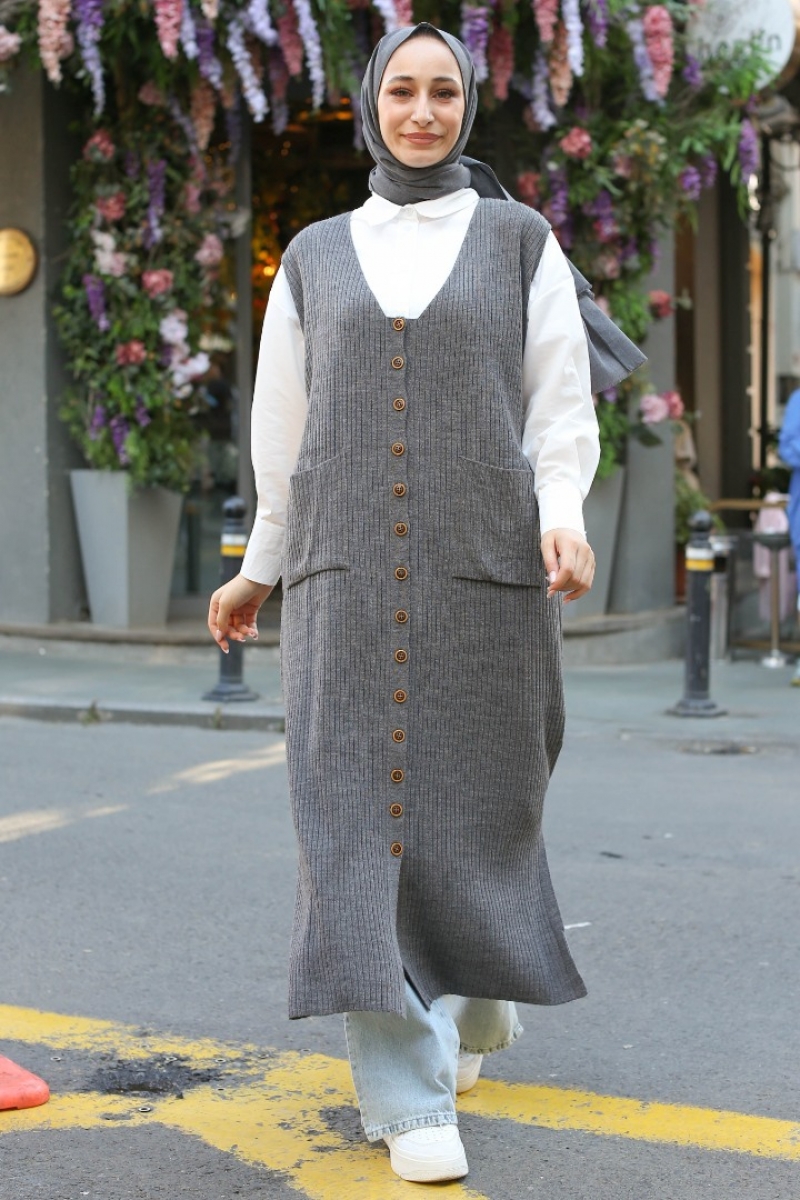 Elonora Antrasit Triko Jile