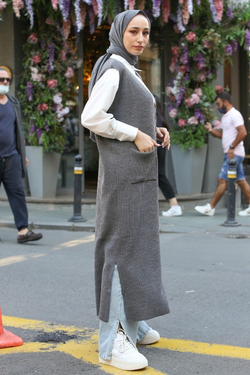 Elonora Antrasit Triko Jile