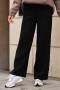 Ely Siyah Triko Pantolon