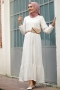 Emesta Ekru Elbise