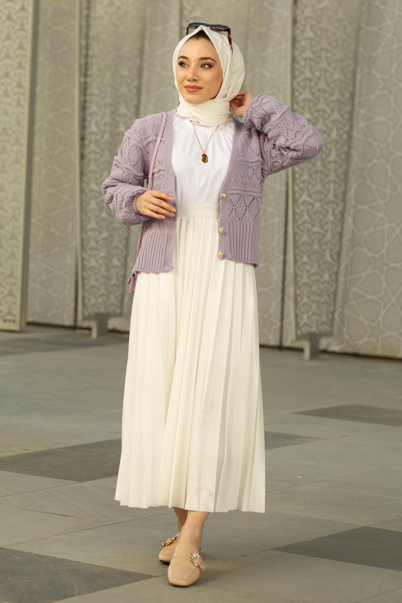 Estrella Lila Hırka