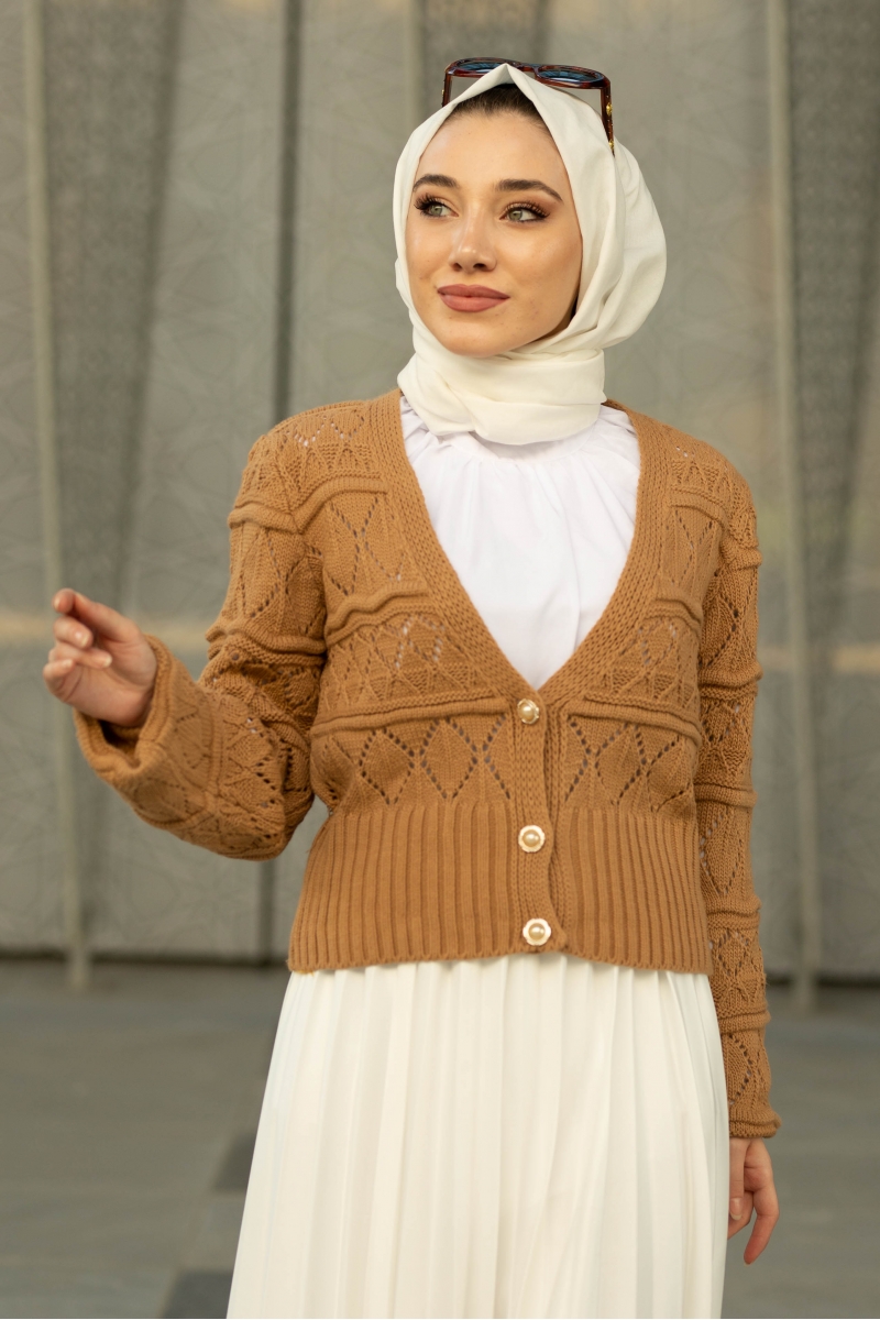 Estrella Camel Hırka