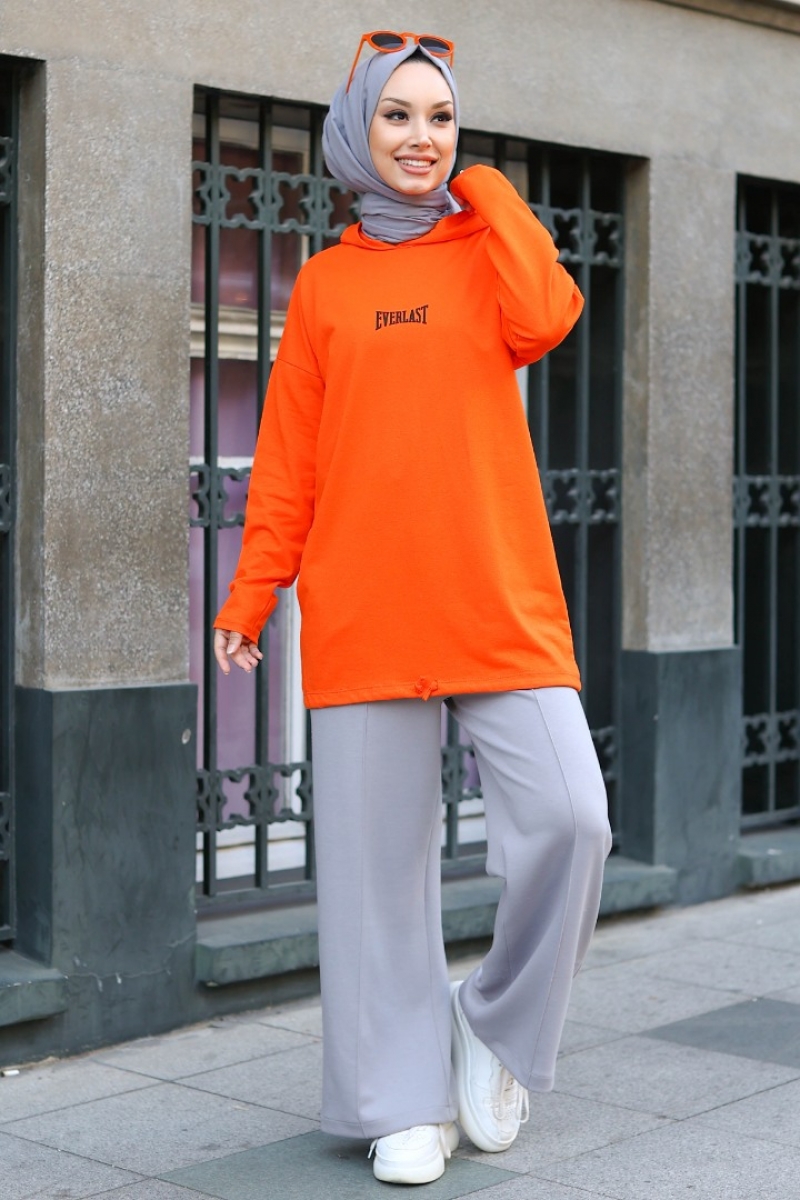 Everlast Turuncu Sweat