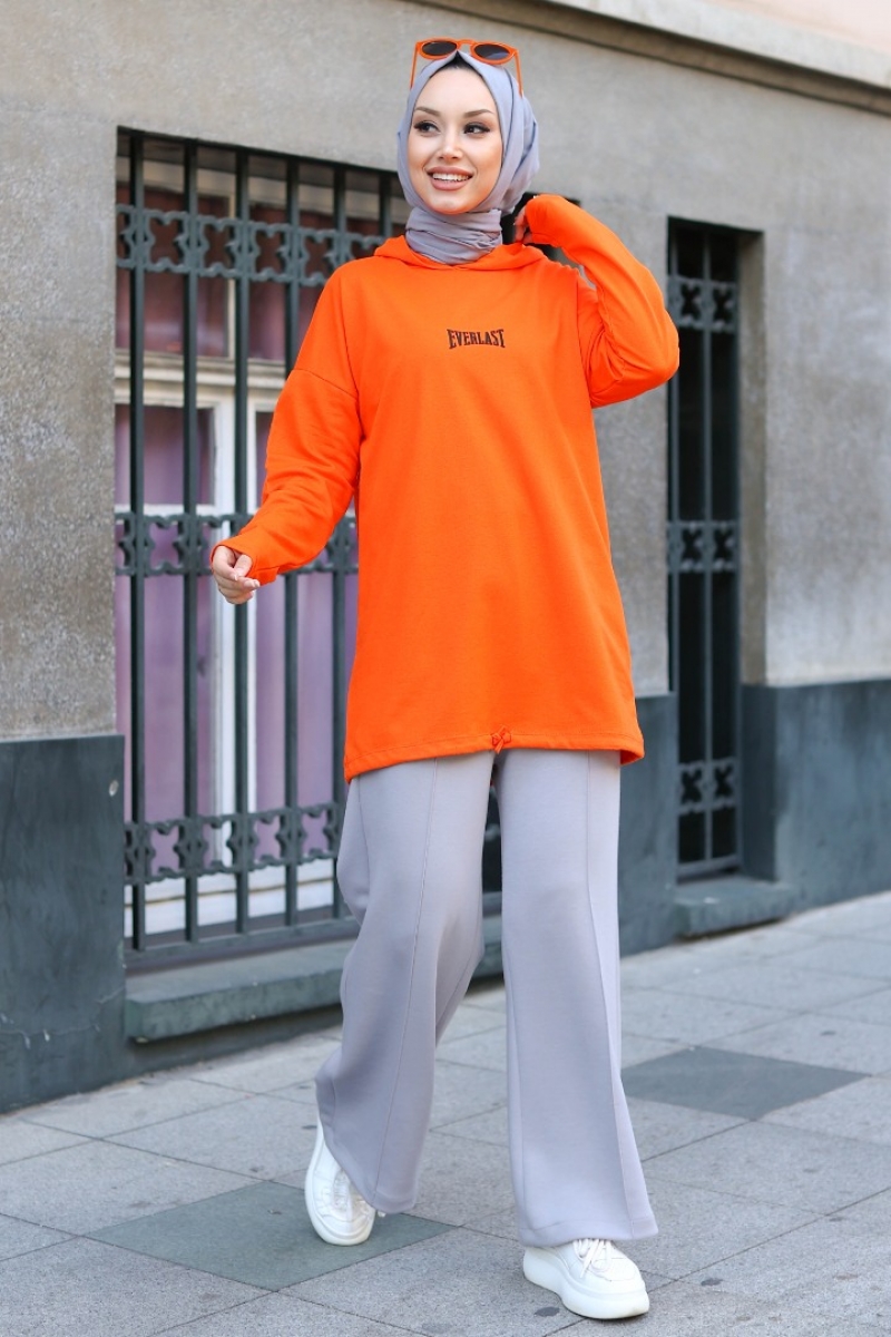 Everlast Turuncu Sweat