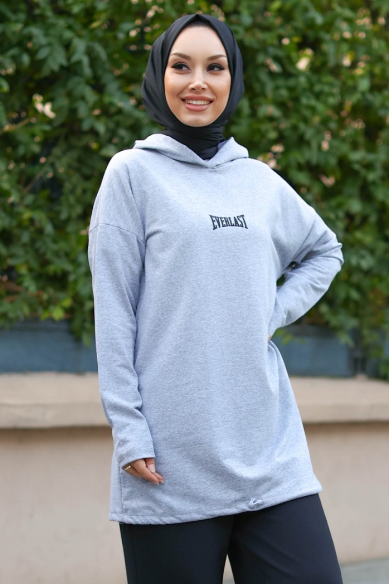 Everlast Gri Sweat