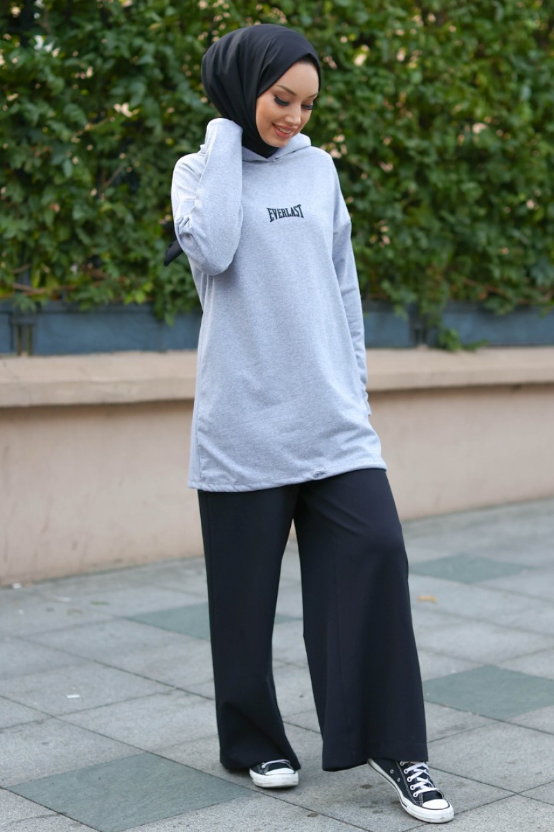 Everlast Gri Sweat