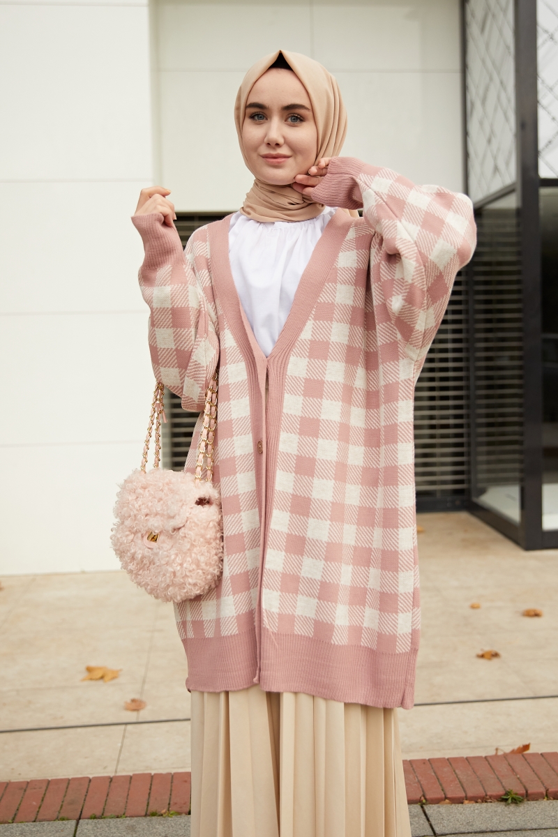 Excel Pudra Triko Hırka