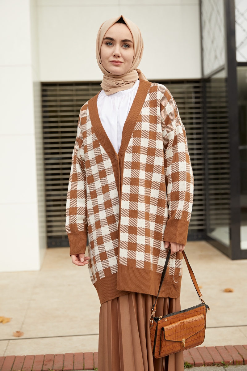 Excel Camel Triko Hırka