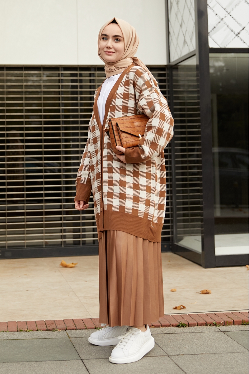 Excel Camel Triko Hırka