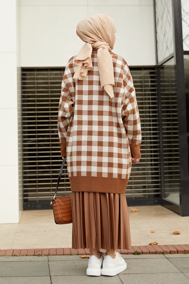 Excel Camel Triko Hırka