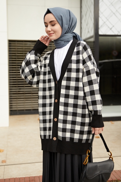 Excel Siyah Triko Hırka