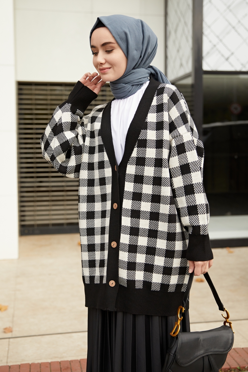 Excel Siyah Triko Hırka