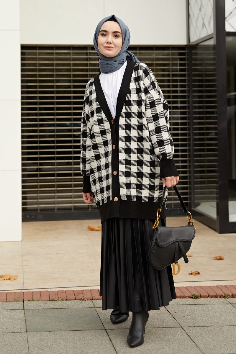 Excel Siyah Triko Hırka