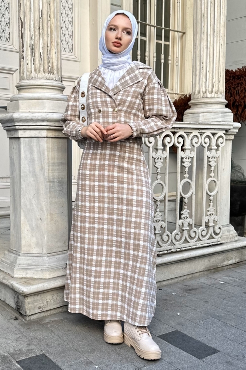 Ezel Camel Ceketli Takım