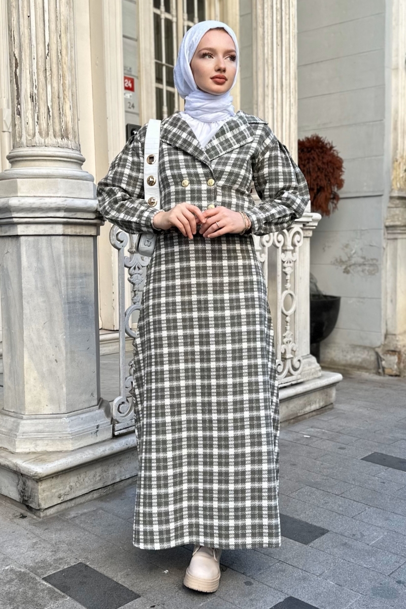 Ezel Haki Ceketli Takım