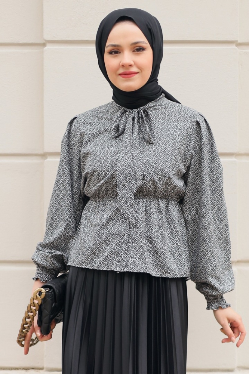 Femme Siyah Gömlek