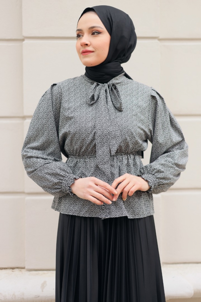 Femme Siyah Gömlek