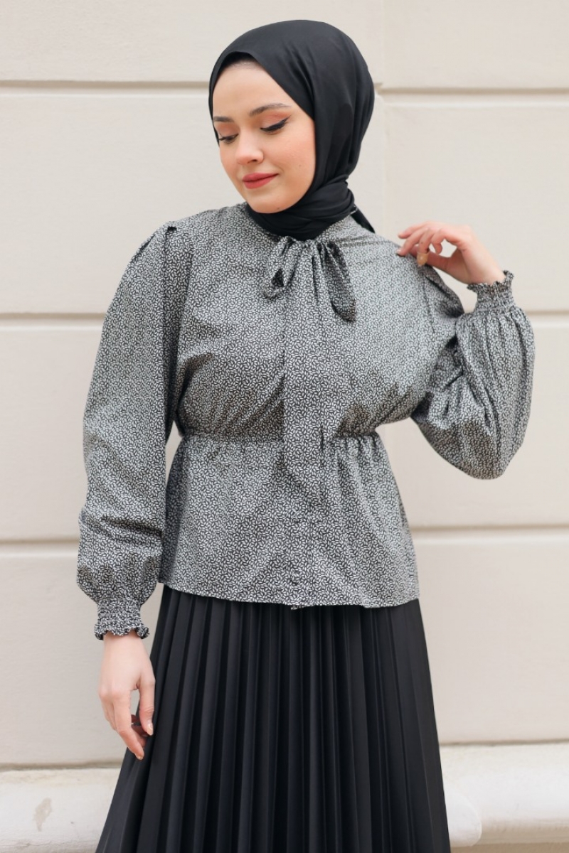 Femme Siyah Gömlek