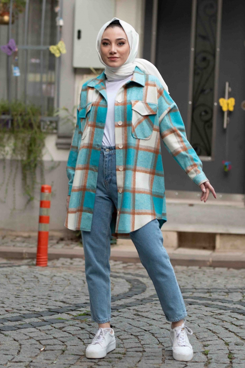 Fiesta Mavi Tunik