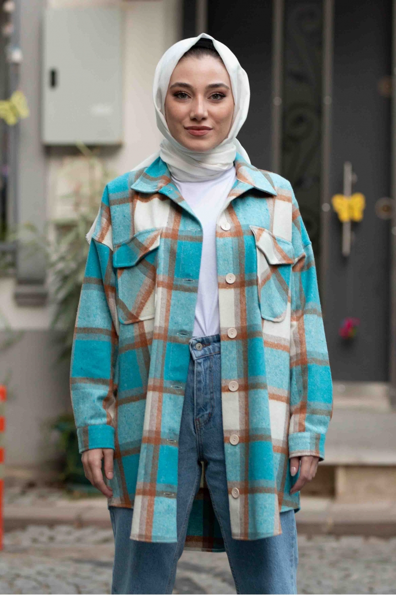 Fiesta Mavi Tunik
