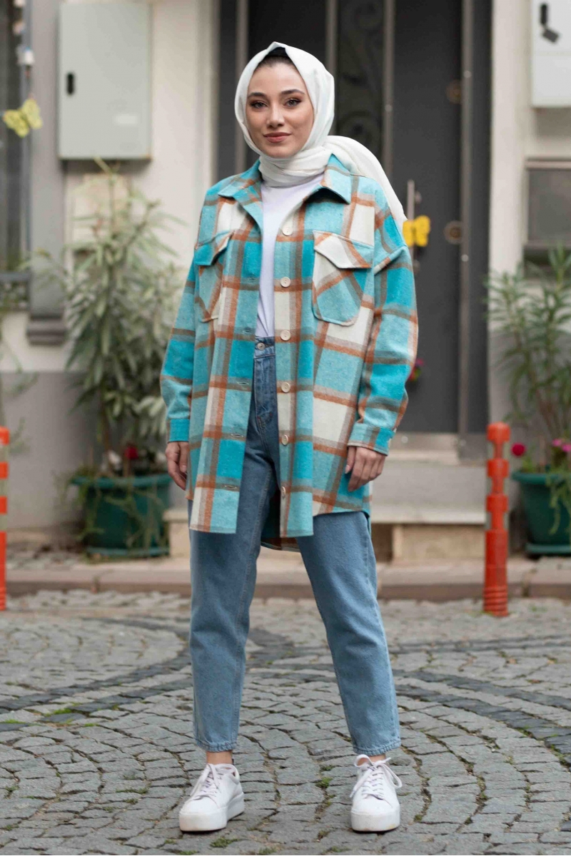 Fiesta Mavi Tunik