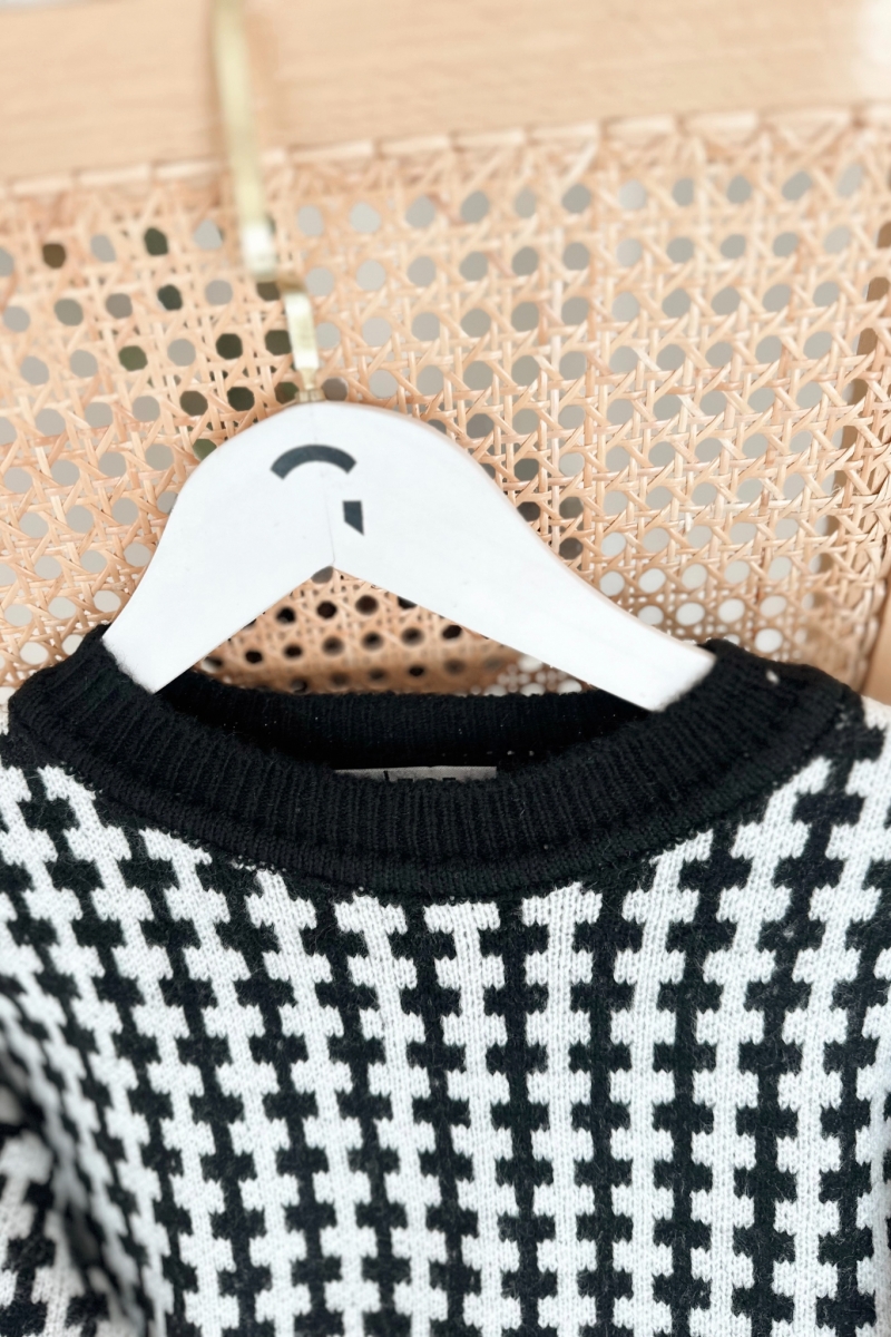 Fisto Siyah Triko Kazak