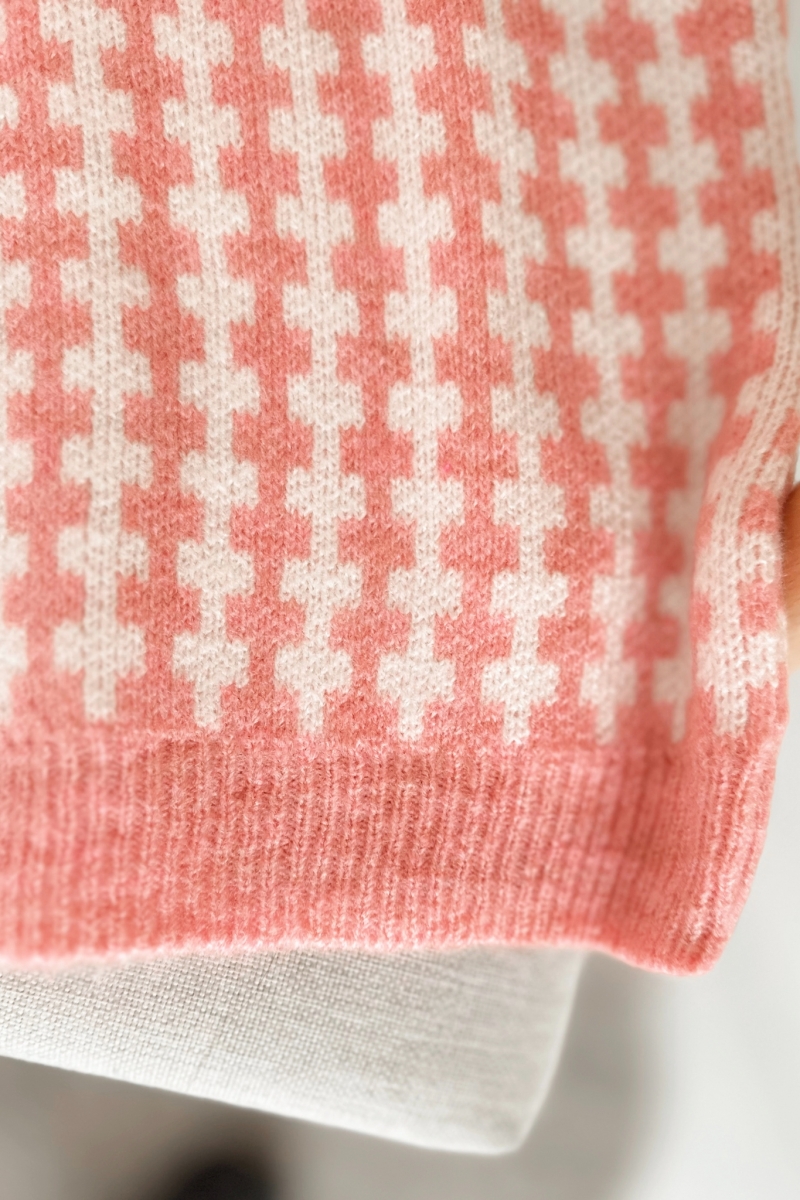 Fisto Pembe Triko Kazak