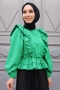 Fiyos Yeşil Gömlek