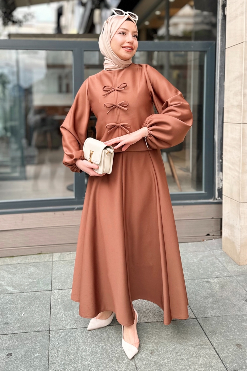 Freya Kahverengi Scuba Takım