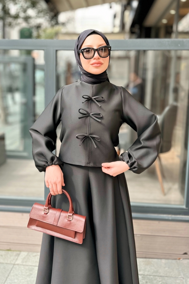 Freya Siyah Scuba Takım