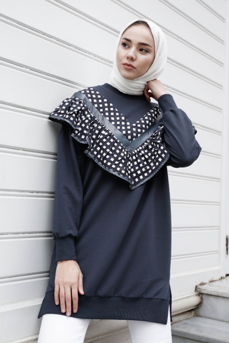 Futura Lacivert Sweat
