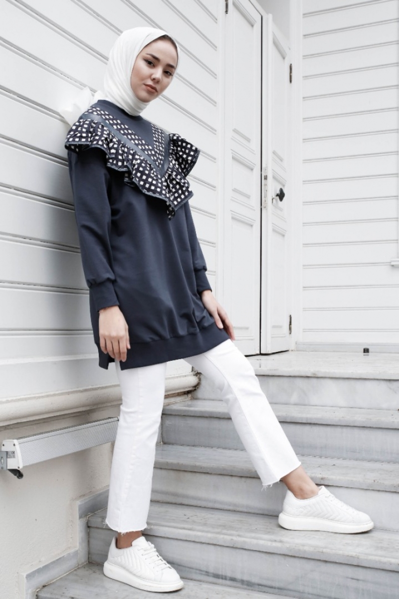Futura Lacivert Sweat