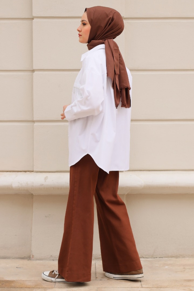 Galile Beyaz Gömlek