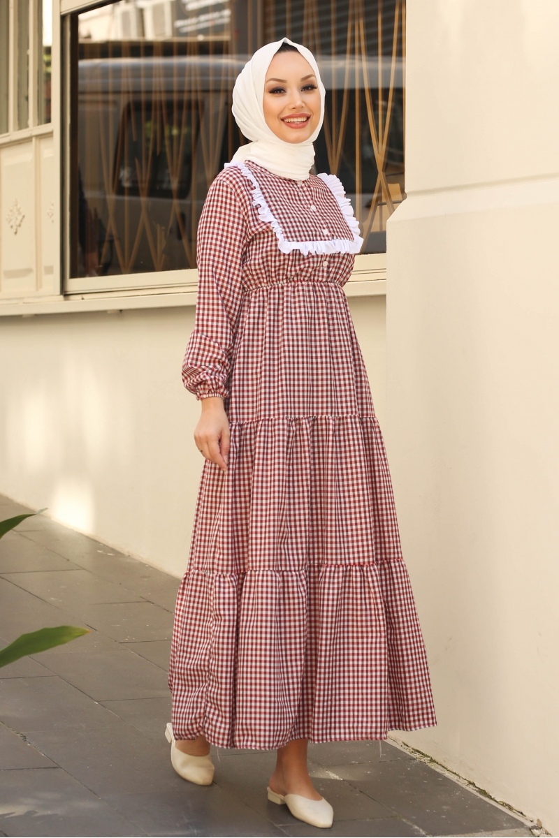 Galina Kırmızı Elbise