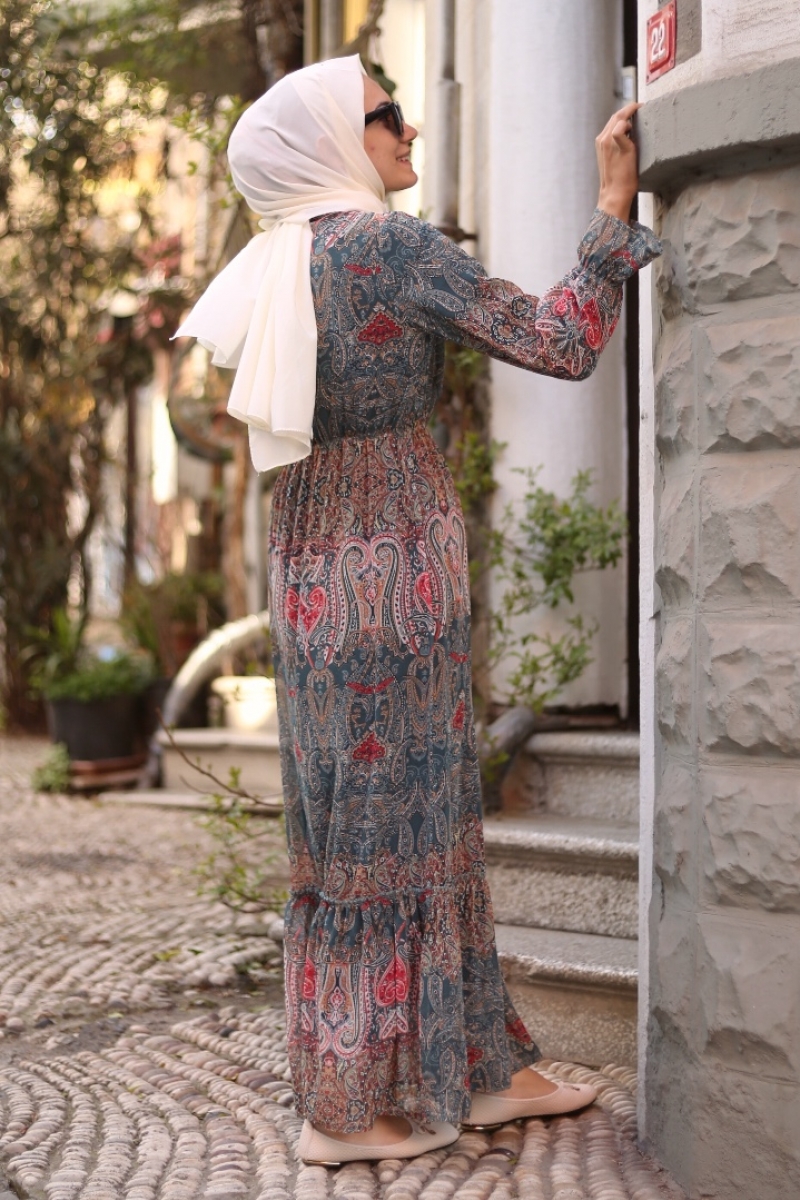 Gelincik Haki Elbise