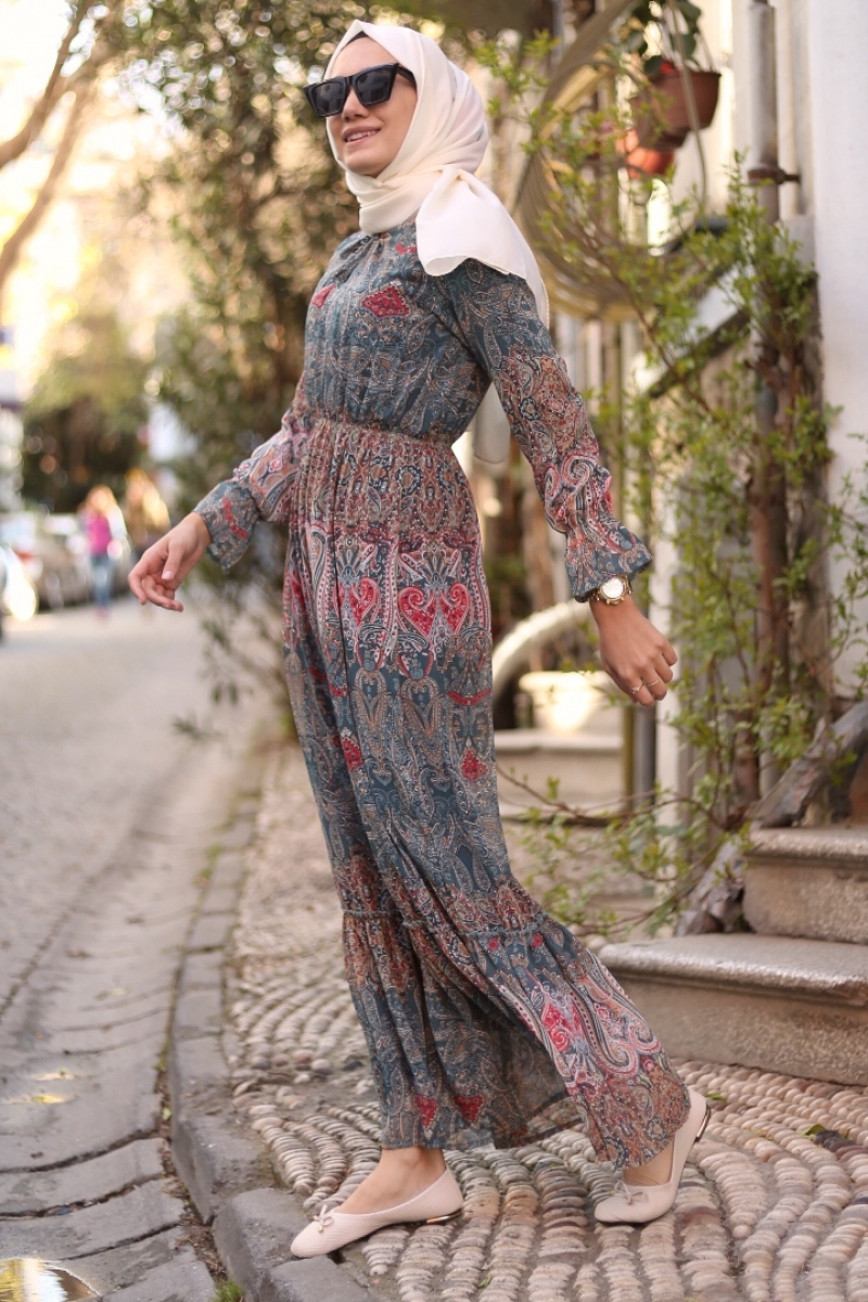 Gelincik Haki Elbise