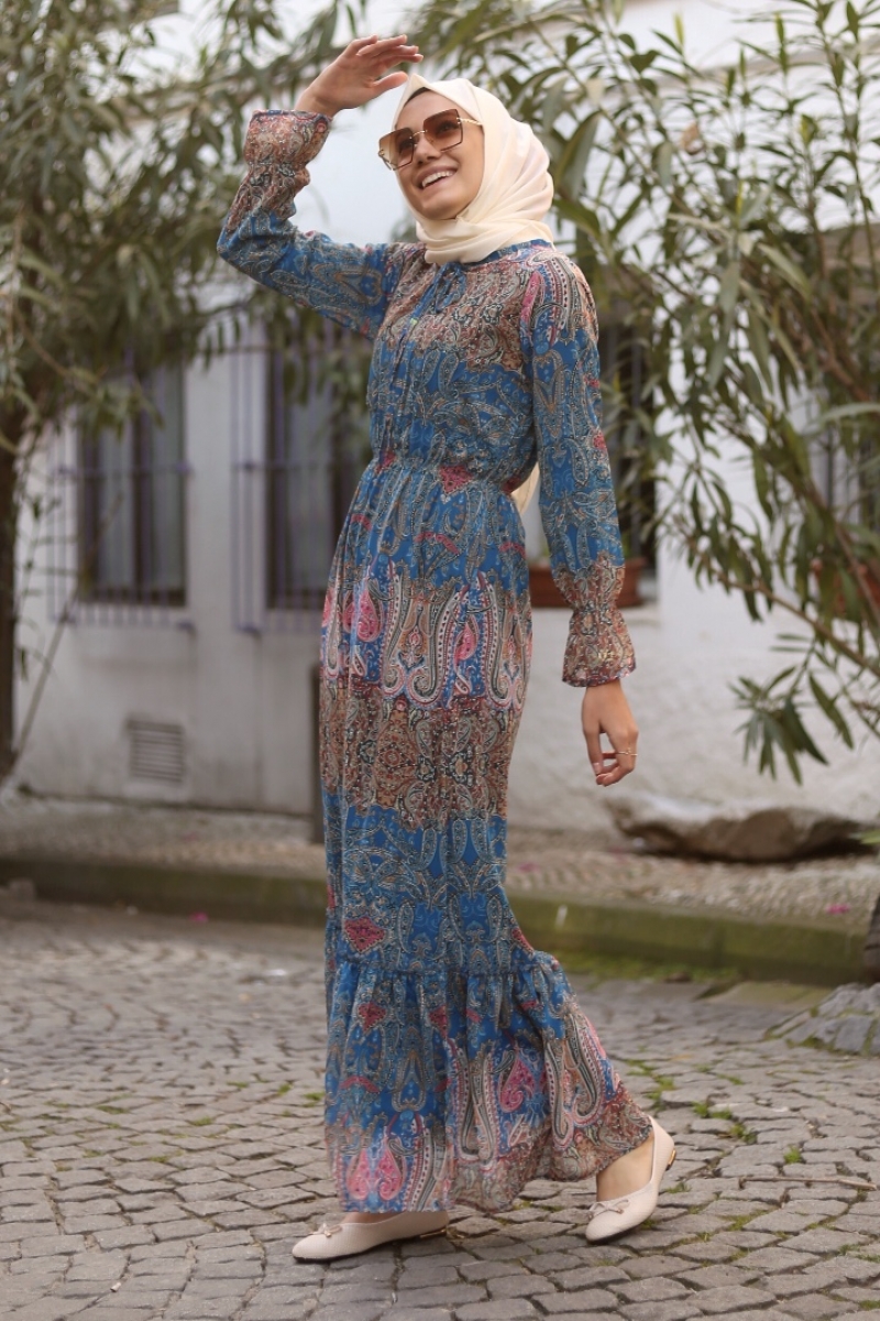 Gelincik Mavi Elbise