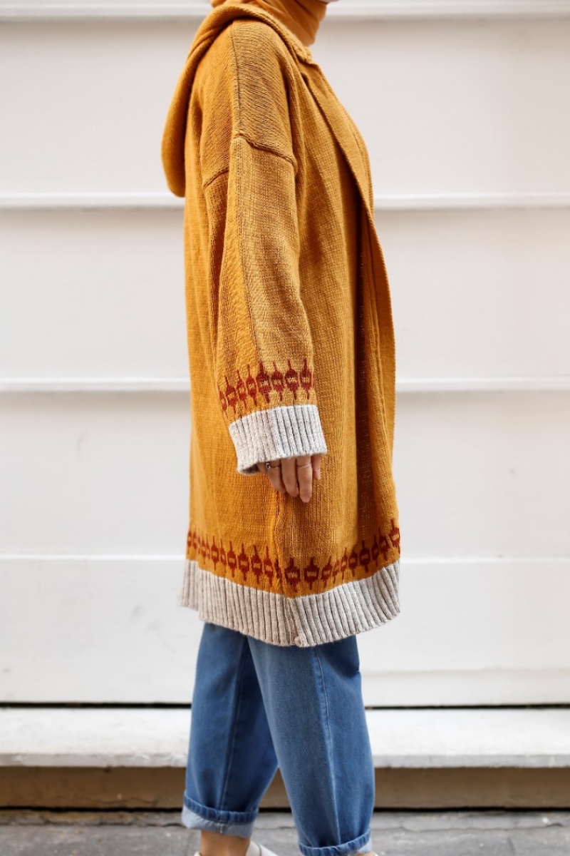 Genzo Hardal Triko Hırka