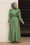 Gigi Çim Yeşili Elbise