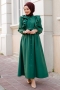 Gigi Yeşil Elbise