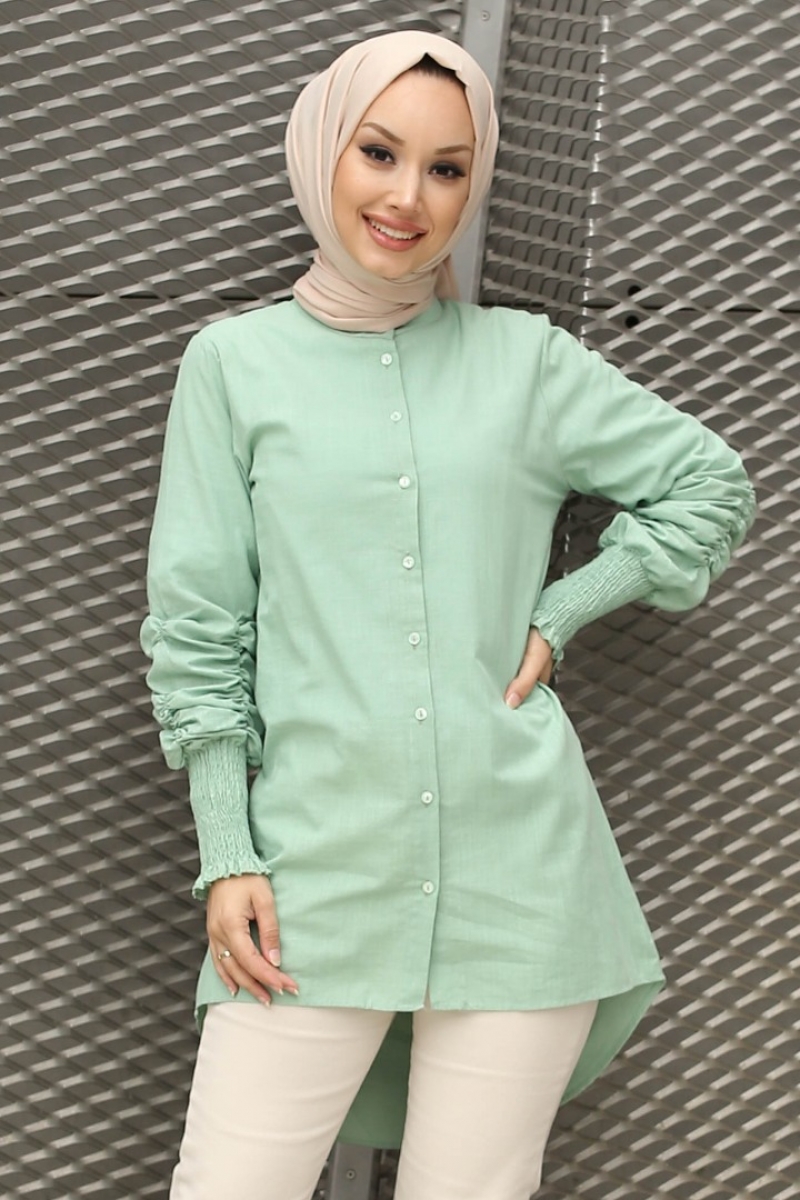 Graves Mint Yeşili Tunik