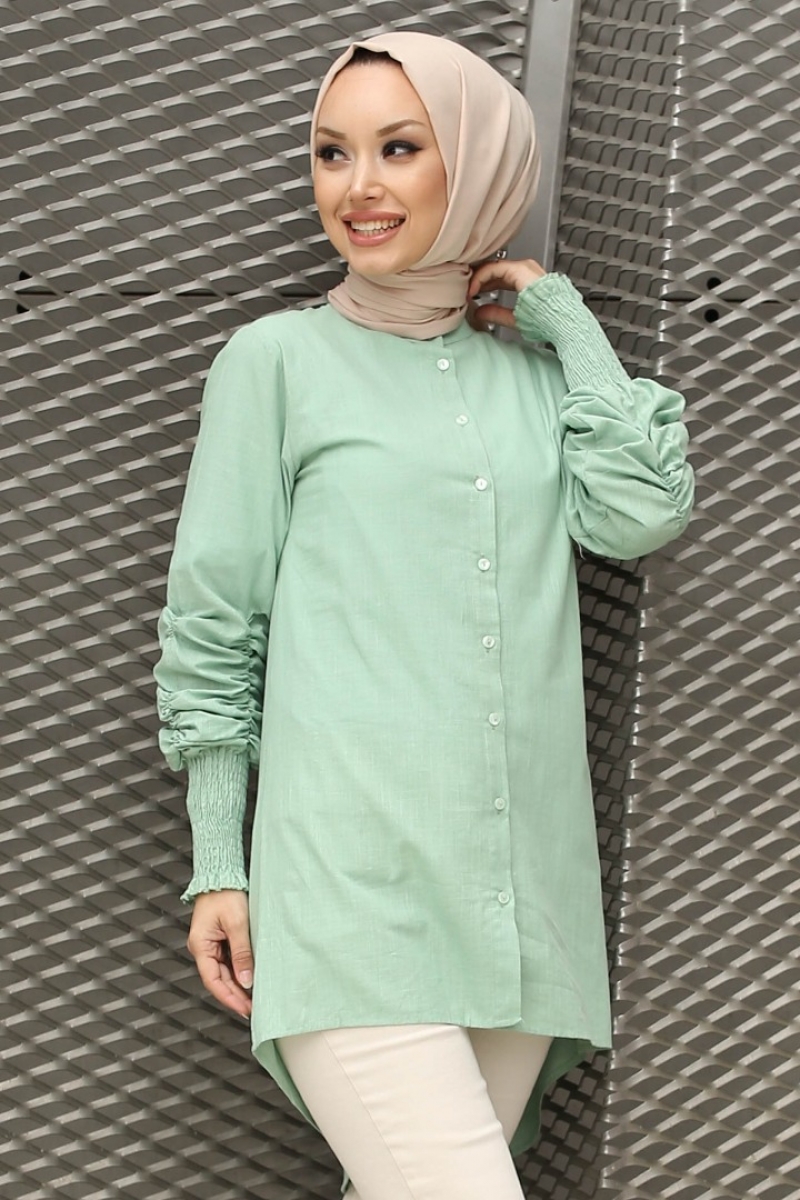 Graves Mint Yeşili Tunik